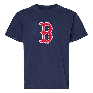 Youth Soft as a Grape Navy/Gray Boston Red Sox Two-Pack T-Shirt Set