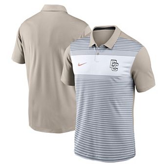 Men's Nike Gray/Oatmeal Washington Nationals 2025 City Connect Fashion Legacy Icon Vapor Performance Polo