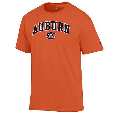 Men's Champion Orange Auburn Tigers Arched Logo T-Shirt