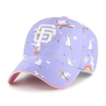 Girls Youth��'47 Lavender San Francisco Giants Unicorn Clean Up Adjustable Hat