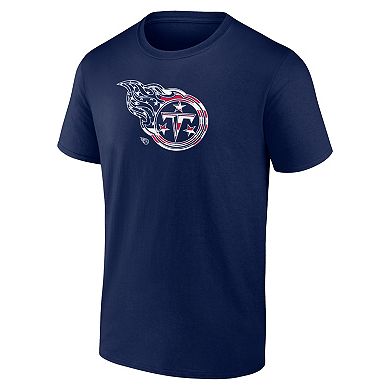 Men's Navy Tennessee Titans Americana T-Shirt