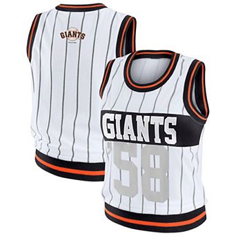 Women's WEAR by Erin Andrews White San Francisco Giants Sporty Tank Top