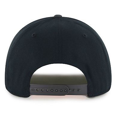 Men's '47 Black/Charcoal Vegas Golden Knights Dropshadow Rope Hitch Adjustable Hat