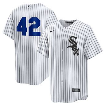 Men's Nike White Chicago White Sox Home 2025 Jackie Robinson Day Replica Jersey
