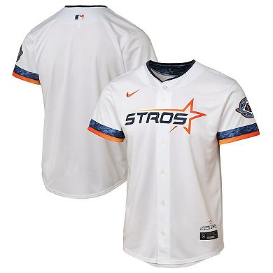 Youth Nike White Houston Astros 2025 City Connect Limited Jersey