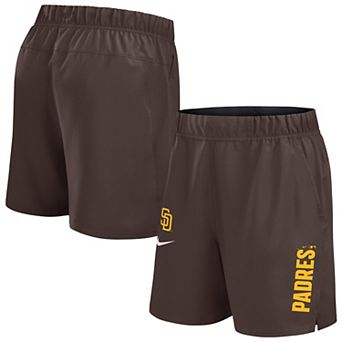 Men's Nike Brown San Diego Padres Woven Victory Performance Shorts