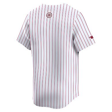 Men's Nike White Oklahoma Sooners College Limited Baseball Jersey