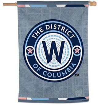 "WinCraft Washington Nationals 2025 City Connect 28"" x 40"" Single-Sided Vertical Banner"