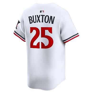 Men's Nike Byron Buxton White Minnesota Twins Home Limited Player Jersey