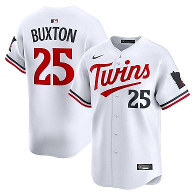 Men's Nike Byron Buxton White Minnesota Twins Home Limited Player Jersey