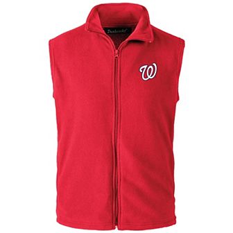 Men's Dunbrooke Red Washington Nationals Full-Zip Vest