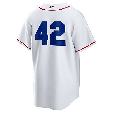 Men's Nike White Cincinnati Reds Home 2025 Jackie Robinson Day Replica Jersey