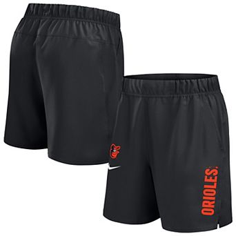 Men's Nike Black Baltimore Orioles Woven Victory Performance Shorts