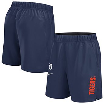 Men's Nike Navy Detroit Tigers Woven Victory Performance Shorts
