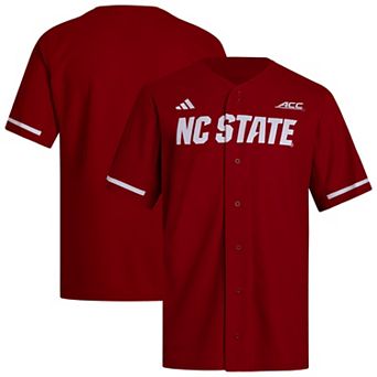Men's�adidas Red NC State Wolfpack Replica Baseball Jersey