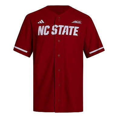 Men's adidas Red NC State Wolfpack Replica Baseball Jersey