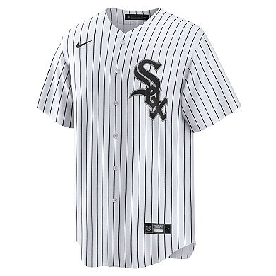 Men's Nike Andrew Benintendi White/Black Chicago White Sox Home Official Player Jersey