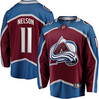 Men's Fanatics Brock Nelson Burgundy Colorado Avalanche Home Breakaway Jersey