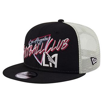 Men's New Era Black LAFC Neon 9FIFTY Snapback Hat