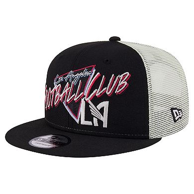 Men's New Era Black LAFC Neon 9FIFTY Snapback Hat