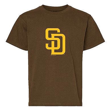 Youth Soft as a Grape Brown/Gray San Diego Padres Two-Pack T-Shirt Set