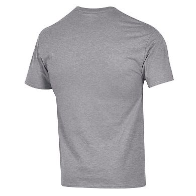 Men's Champion Gray Wisconsin Badgers 2025 NCAA Frozen Four Women's Ice Hockey Tournament Champions Locker Room T-Shirt
