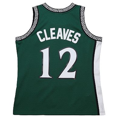 Men's Mitchell & Ness Mateen Cleaves Green Michigan State Spartans 1999/00 Swingman Jersey