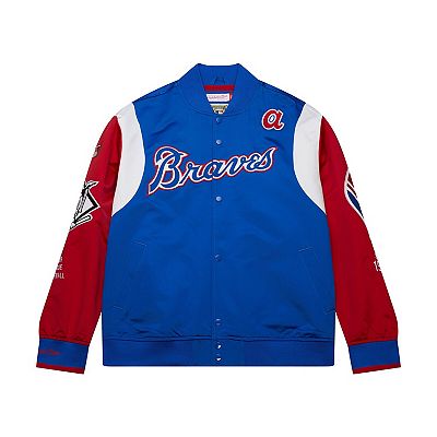 Men's Mitchell & Ness Royal/Red Atlanta Braves Cooperstown