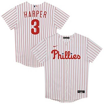 Preschool Nike Bryce Harper White Philadelphia Phillies Home Replica 2.0 Player Jersey