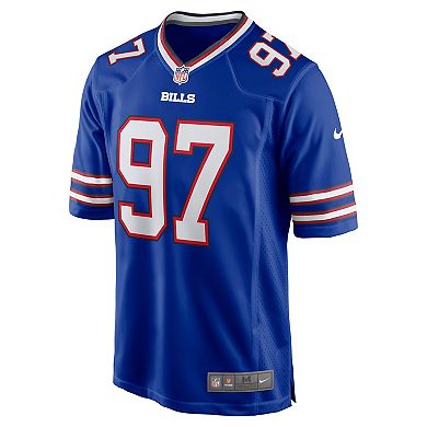 Men's Nike Joey Bosa Royal Buffalo Bills Game Player Jersey