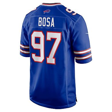 Men's Nike Joey Bosa Royal Buffalo Bills Game Player Jersey
