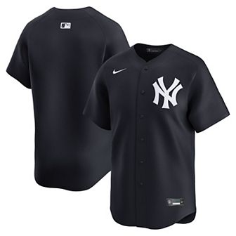 Men's Nike Cobalt New York Yankees Alternate Limited Jersey