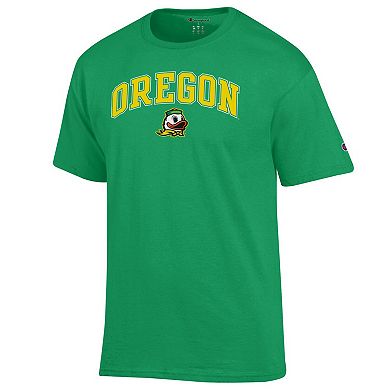 Men's Champion Green Oregon Ducks Arch Over Logo T-Shirt