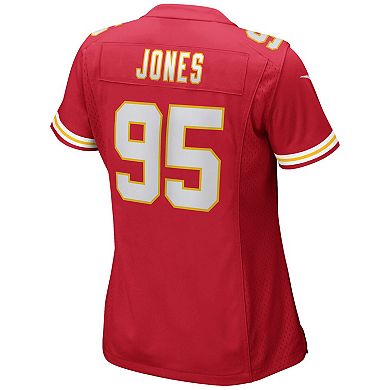 Women's Nike Chris Jones Red Kansas City Chiefs Game Jersey