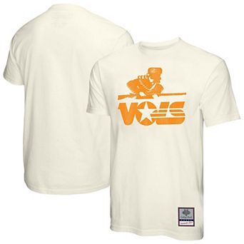 Men's Mitchell & Ness Cream Tennessee Volunteers Vintage Tone T-Shirt