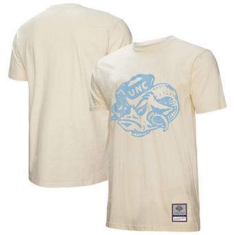 Men's Mitchell & Ness Cream North Carolina Tar Heels Vintage Tone T-Shirt