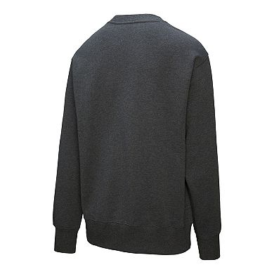 Men's Mitchell & Ness Charcoal Philadelphia Flyers Playoff Win Fleece Pullover Sweatshirt