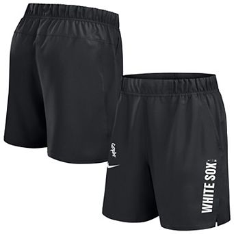 Men's Nike Black Chicago White Sox Woven Victory Performance Shorts