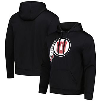Men's Black Utah Utes Foundation Fleece Pullover Hoodie
