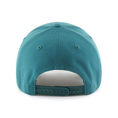 Men's '47 Teal Houston Astros Ballpark Offside Adjustable Hat