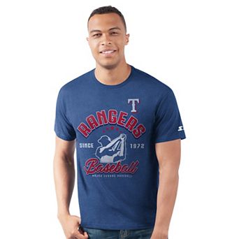 Men's Starter Royal Texas Rangers Prime Time Batter T-Shirt