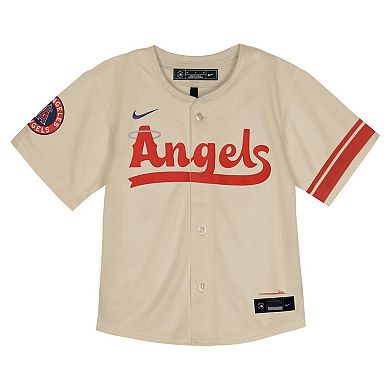Toddler��Nike Natural Los Angeles Angels City Connect Team Limited Jersey