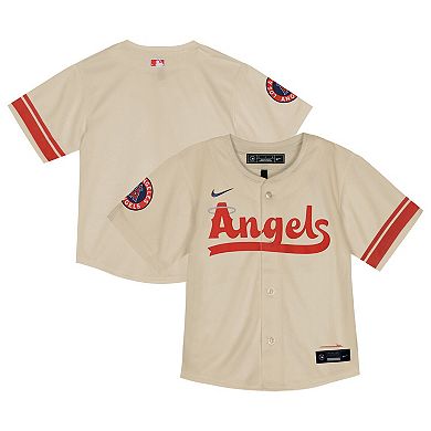Toddler��Nike Natural Los Angeles Angels City Connect Team Limited Jersey
