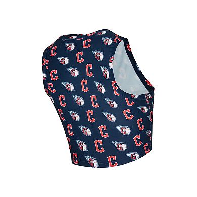 Women's Concepts Sport Navy Cleveland Guardians Knit Tank Top & Skort Set