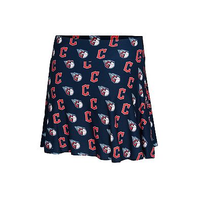Women's Concepts Sport Navy Cleveland Guardians Knit Tank Top & Skort Set
