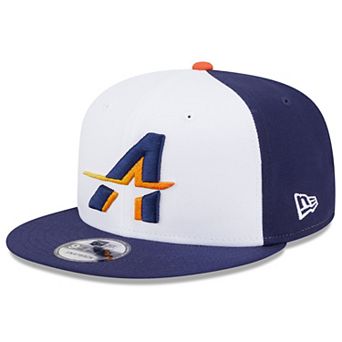 Men's New Era White/Navy Houston Astros 2025 City Connect 9FIFTY Snapback Hat