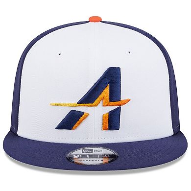 Men's New Era White/Navy Houston Astros 2025 City Connect 9FIFTY Snapback Hat