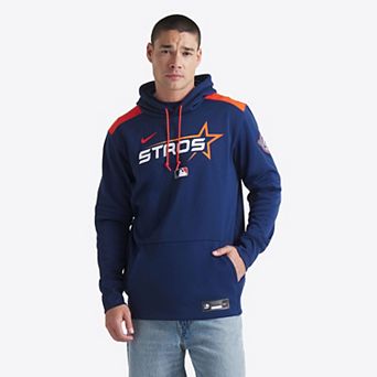 Men's Nike Navy Houston Astros 2025 City Connect Authentic Collection Performance Pullover Hoodie