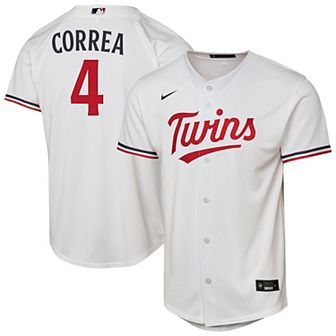 Youth Nike Carlos Correa White Minnesota Twins Home Replica Player Jersey
