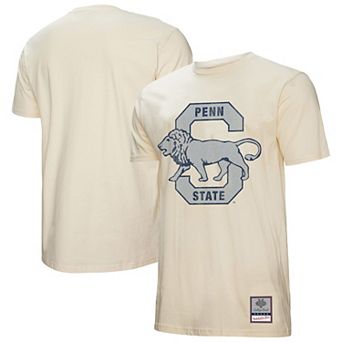 Men's Mitchell & Ness Cream Penn State Nittany Lions Vintage Tone T-Shirt